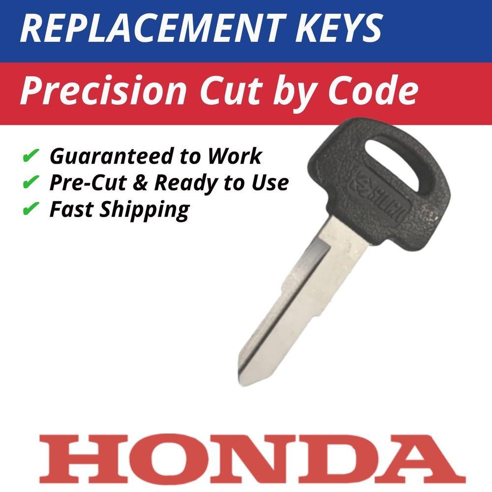 Honda Talon Keys Replacement Key cut to code C00-C99 D00-D99