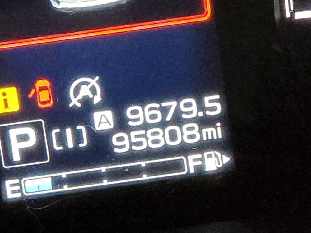 TEMPERATURE CONTROLS 2019 FORESTER