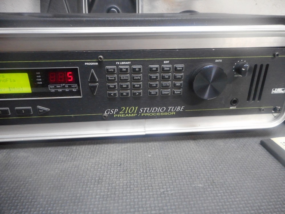 Digitech GSP2101 Guitar Studio Tube Preamp Processor Artist Version 3.0 2101FC