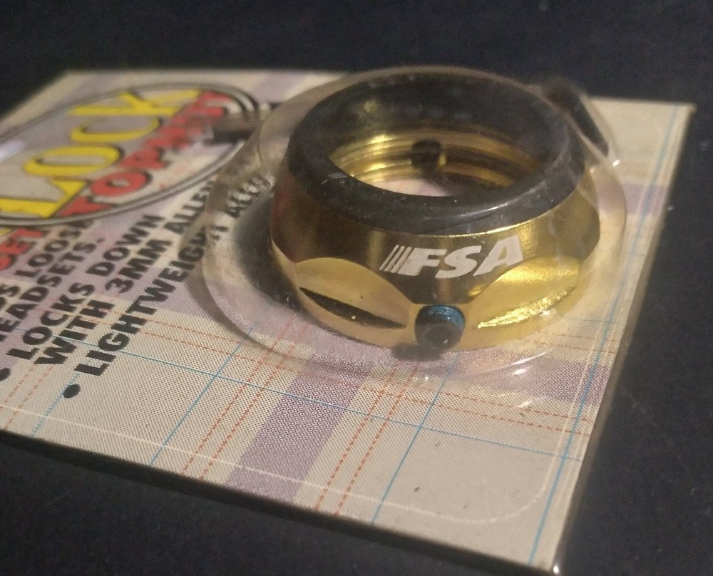 NOS Vintage FSA SureLock Headset Top Lock Nut