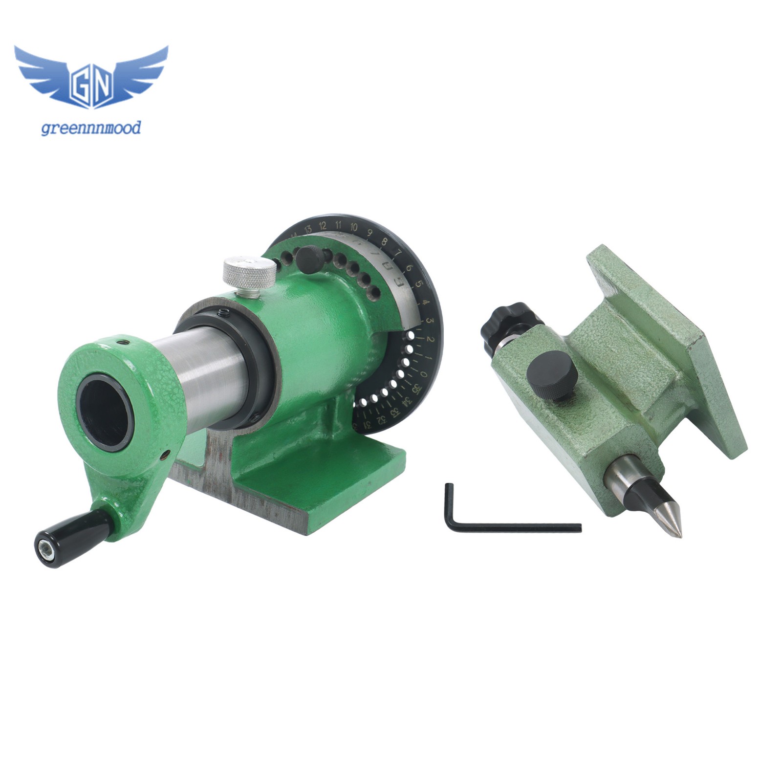 Milling 5C Spin Index Fixture-5C Precision Spin Index Fixture Collet TIR .0004"