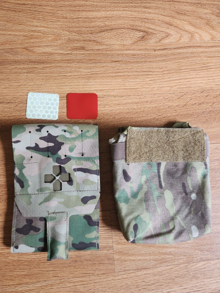 BLUE FORCE GEAR Trauma Kit NOW! MEDIUM w/ Advanced Med Kit -MOLLE - MULTICAM