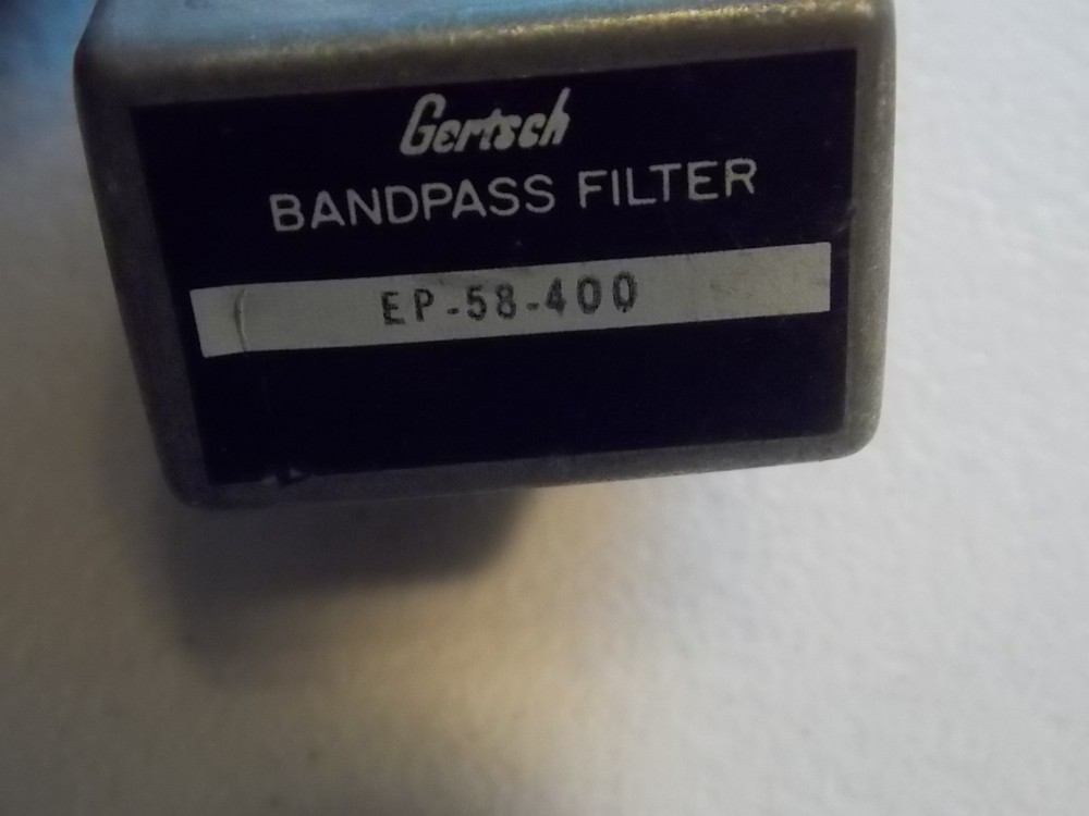 GERSCH BANDPASS FILTER EP-58-400