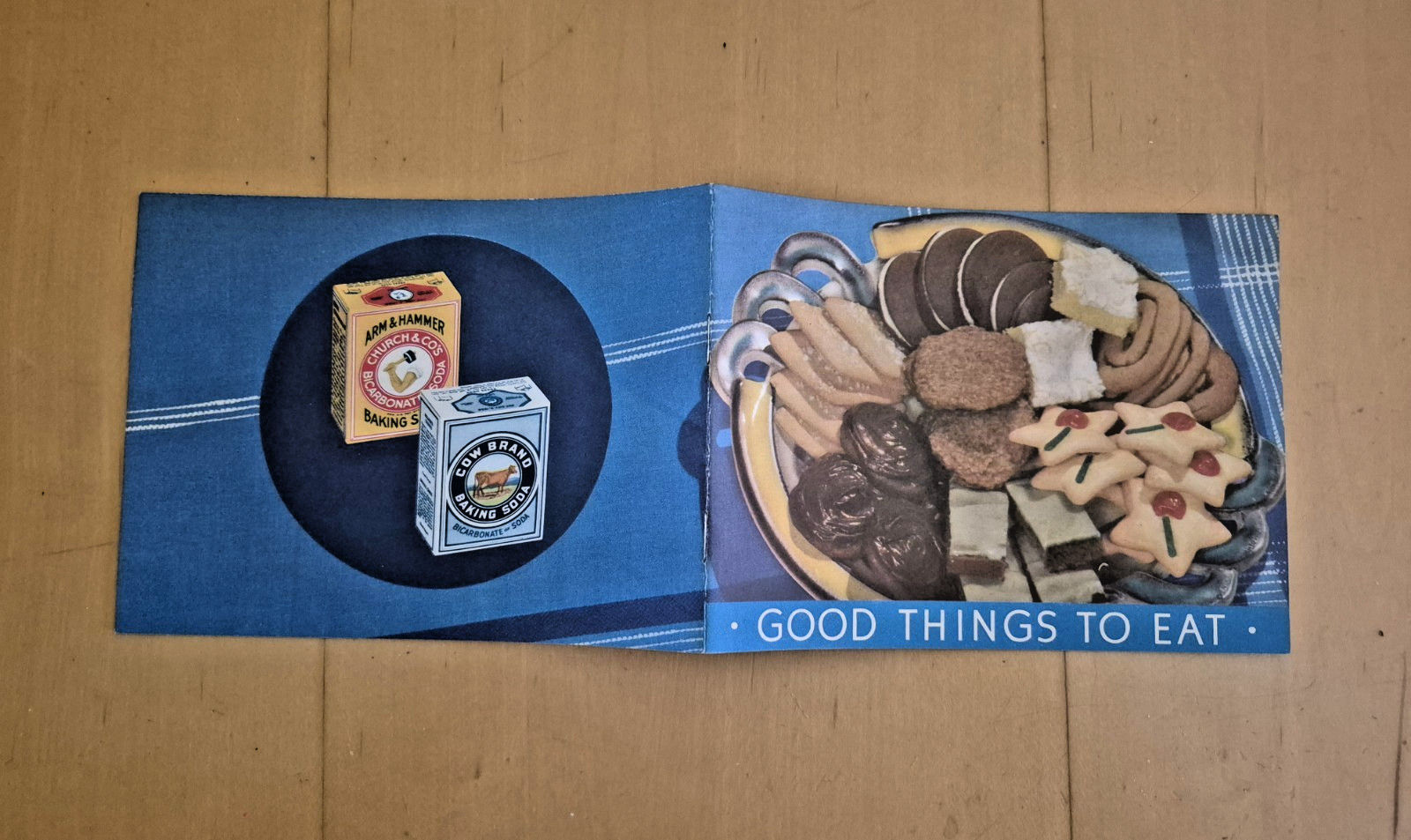 Vintage 1938 GOOD THINGS TO EAT Arm & Hammer Advertising Recipe Booklet