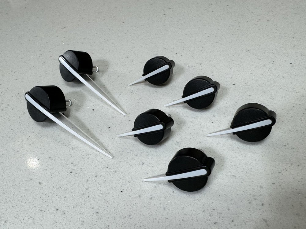 Universal White 7 Speedo Cluster Needle Set Ford Vauxhall Audi