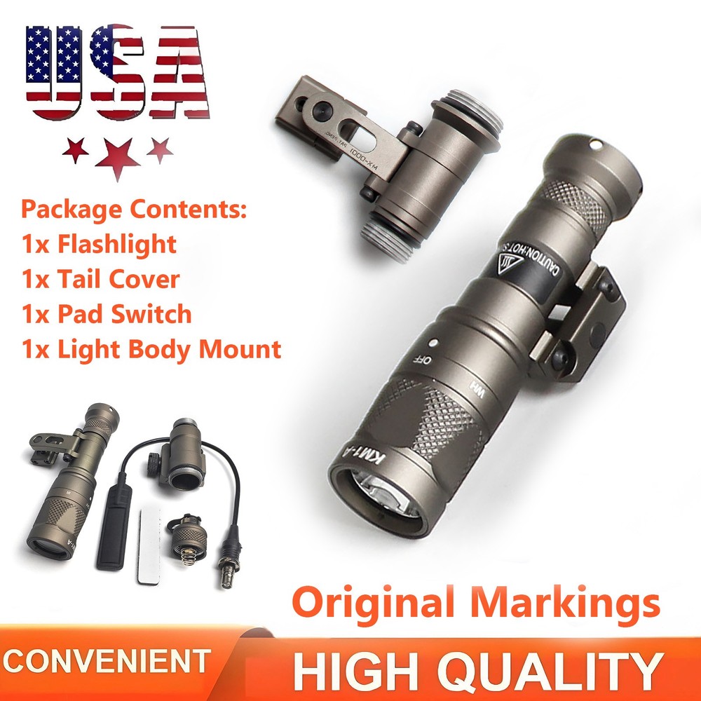 M300V IR Light / LED Flashlgith with Remote Switch + Light Mount Fits 20mm Rail