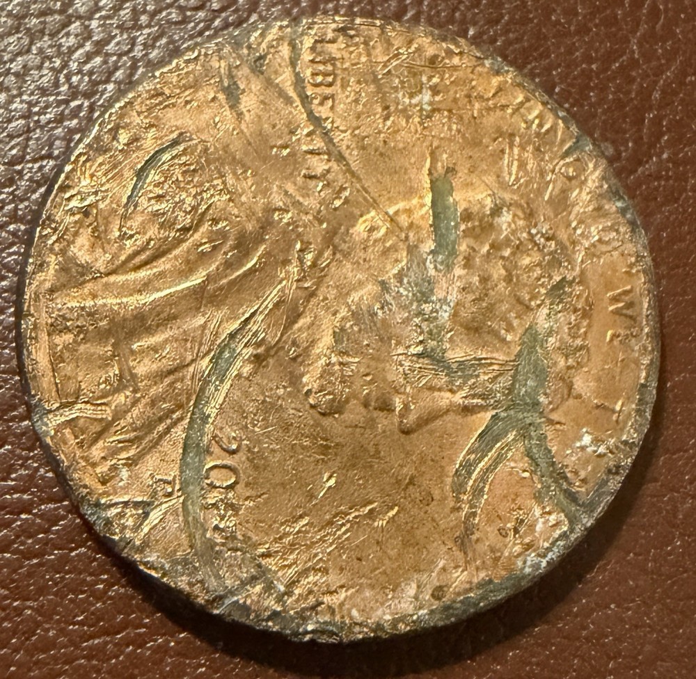 20?? P Lincoln Shield Penny With Errors (#394)