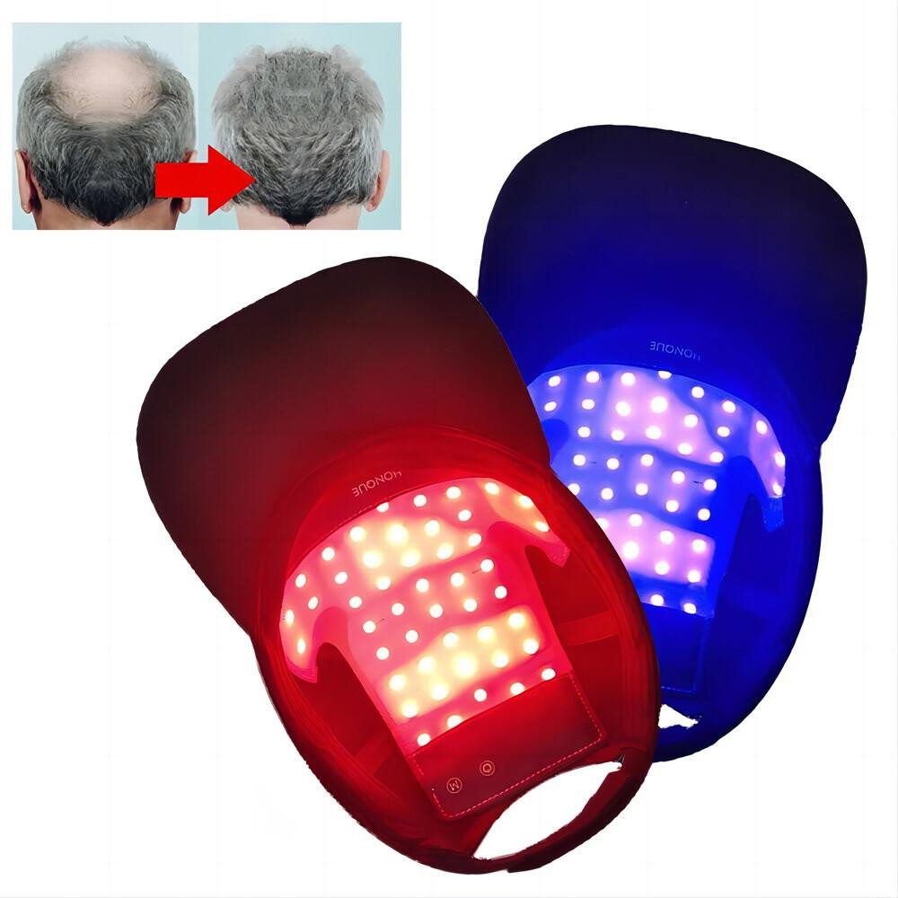 US 650nm Red LED Light Therapy Hat Hair Loss Treatment Cap Hair Growth Regrowth