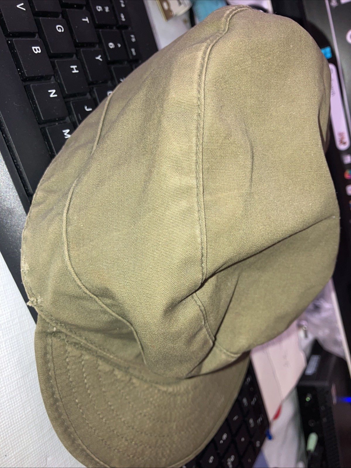 M51 FIELD CAP Dated 1951 6 3/4 ranger airborne mp armor hat fatigue mash patrol