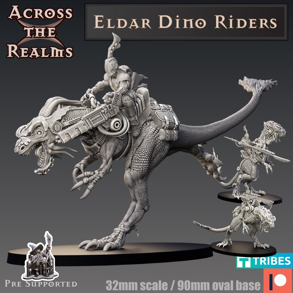 ELDAR EXILES DINO RIDERS