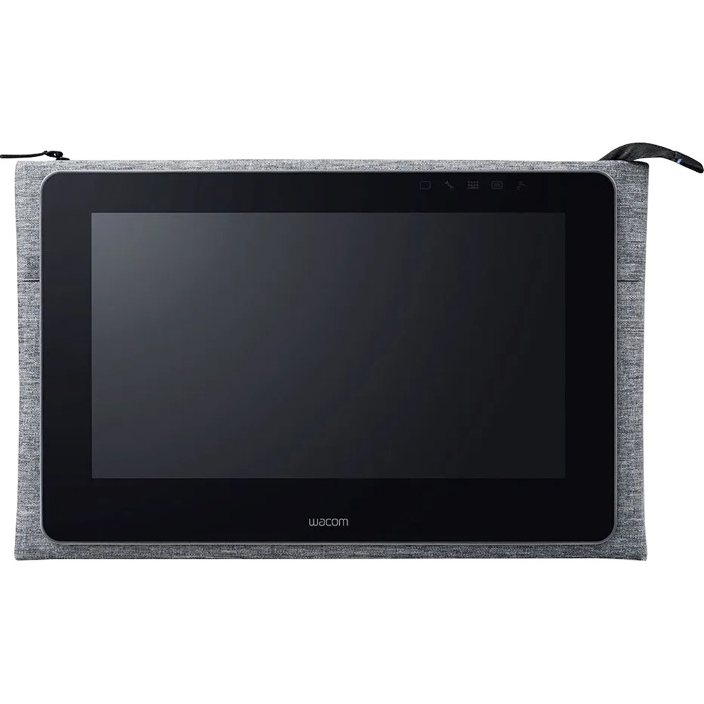 Wacom ACK52701 Soft Carrying Case for Tablets, Medium, Gray