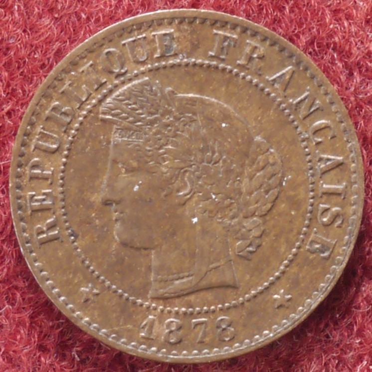 France 1 Centime 1878 A (E2203)