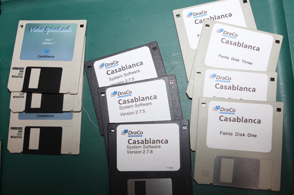 Original Casablanca editing system
