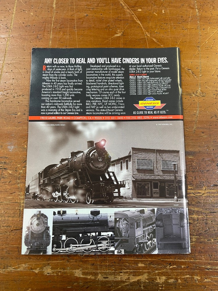 Railmodel Journal September 1999 ~ Volume 11 No 4 ~ Modeling from the Prototype