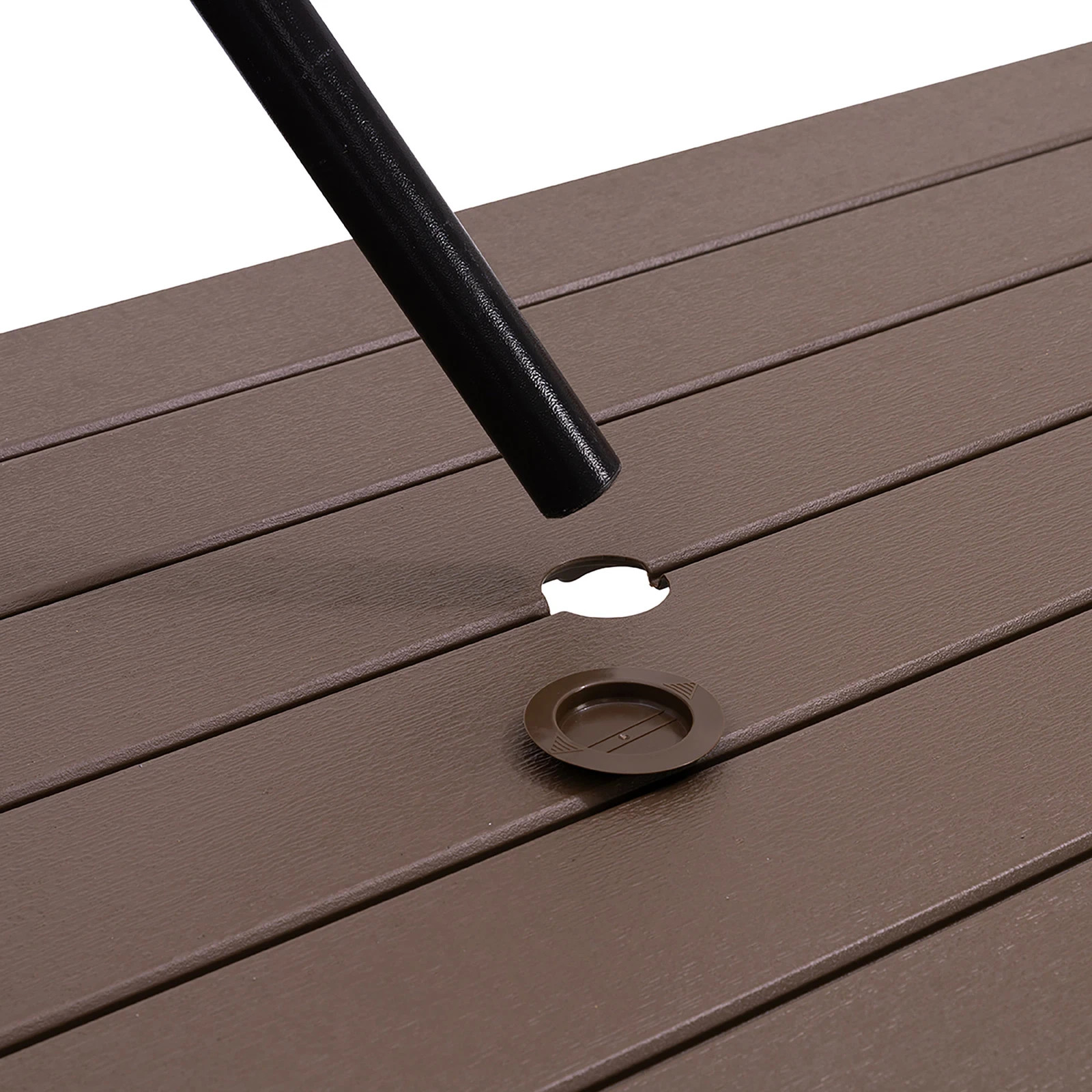 Lifetime Commercial 6 ft Folding Picnic Table with Bench Seating