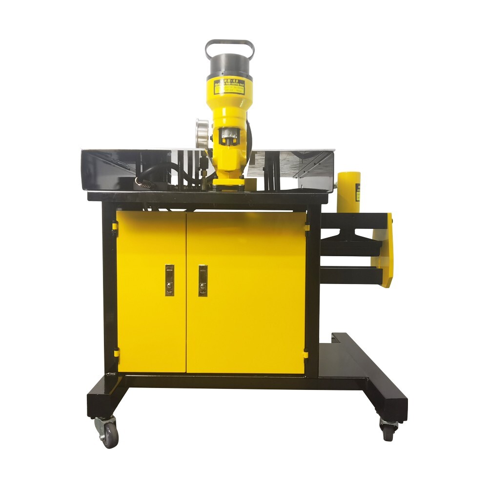 Electric Multifunctional Bus Processing Machine 110V Cutting Punching Bending