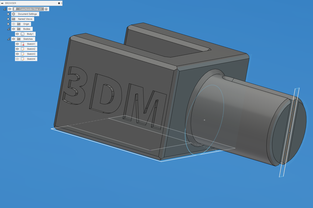 Pack of 2 - Dillon XL750 Case Feed Stop *DISABLE CASEFEED SYSTEM*
