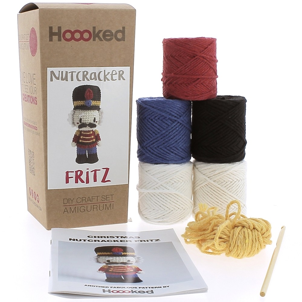 Hoooked DIY Crochet Kit Nutcracker Fritz PAK367