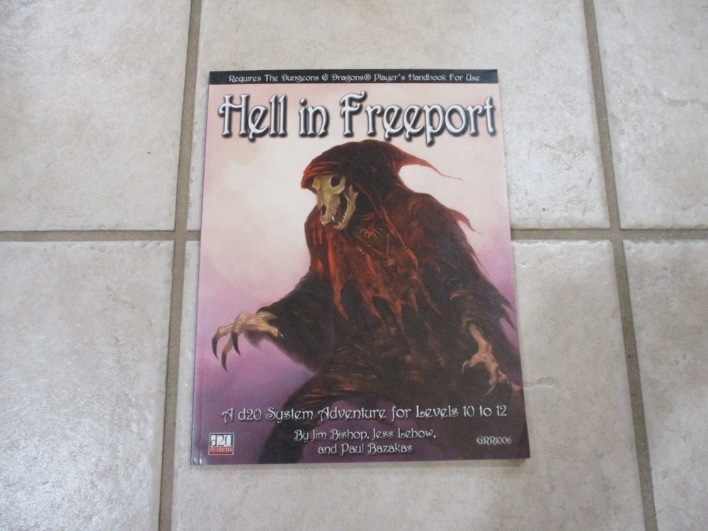 D&D D20 Green Ronin Hell in Freeport