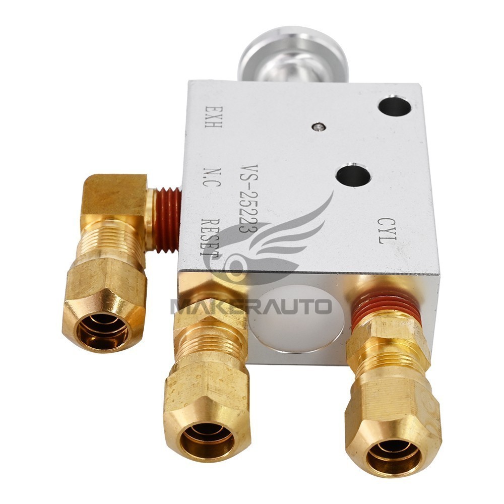 1Pcs 3-Way Auto Reset Valve w/Fittings For Hendrickson VS-25224 334-1846