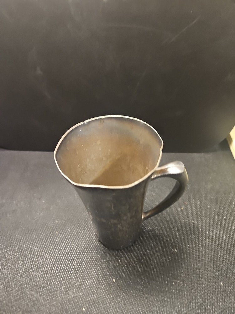 Antique Benedict Indestructo Sheffield 1918 Nickel Silver Mug Cup #1384