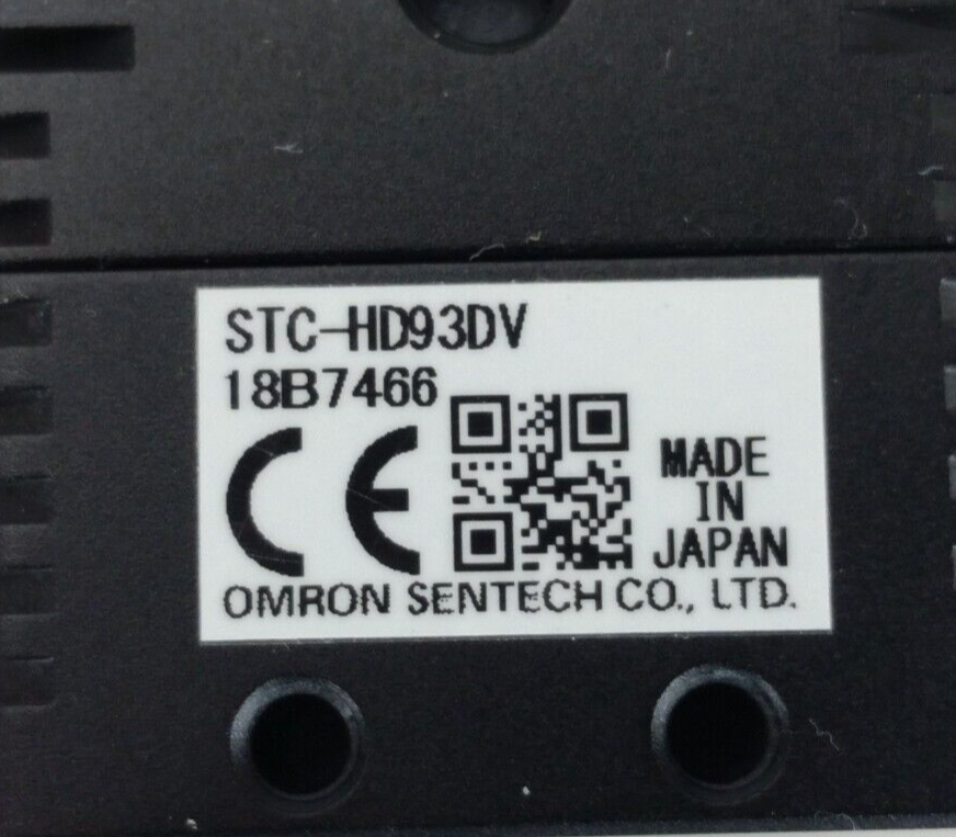 SENTECH Vision Camera/Microscope Camera STC-HD93DV