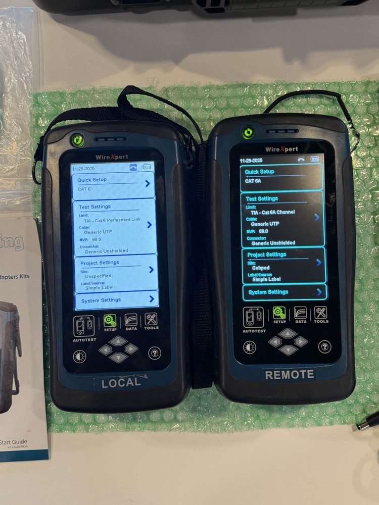 Softing WireXpert WX4500 Class FA Copper Certification Kit