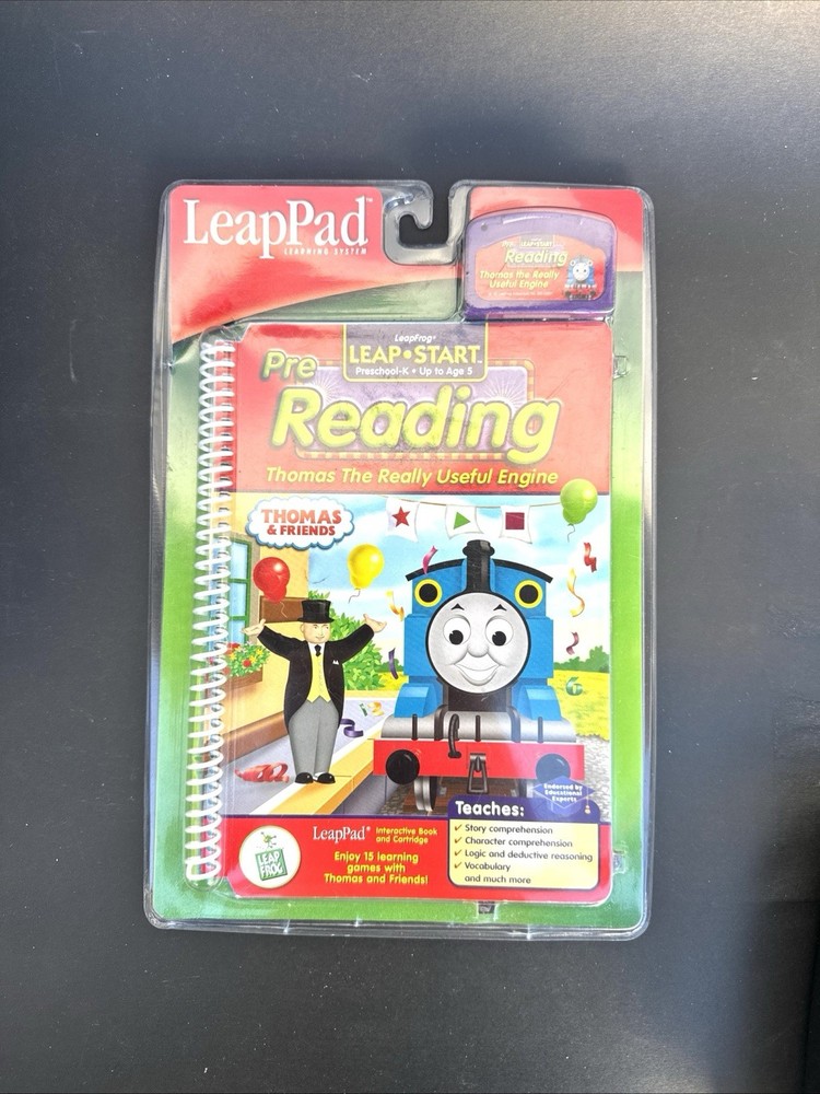 New LeapPad Thomas the Really Useful Engine Interactive Book Pre-K Reading