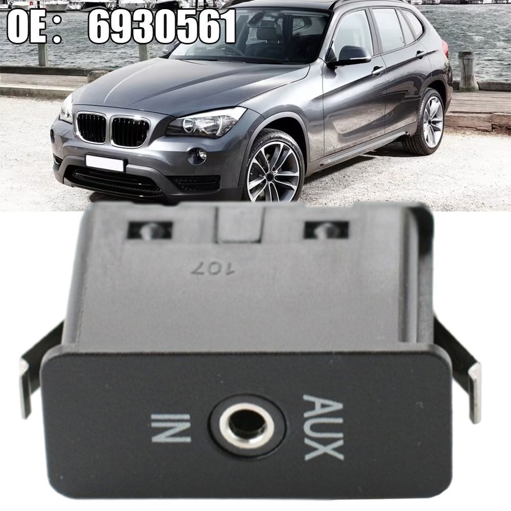 AUX Auxiliary Audio Socket for 1 3 5 6 7 X3 X5 E60 E61 E81 E87 E90