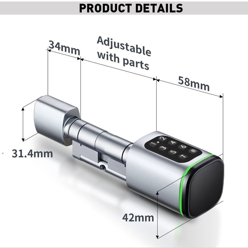 Password Swipe Card Intelligent Lock APP Bluetooth Unlocking