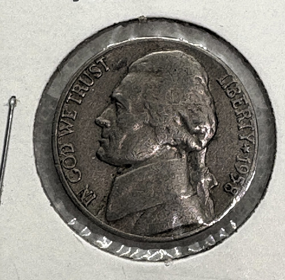 1958 D   JEFFERSON  NICKEL