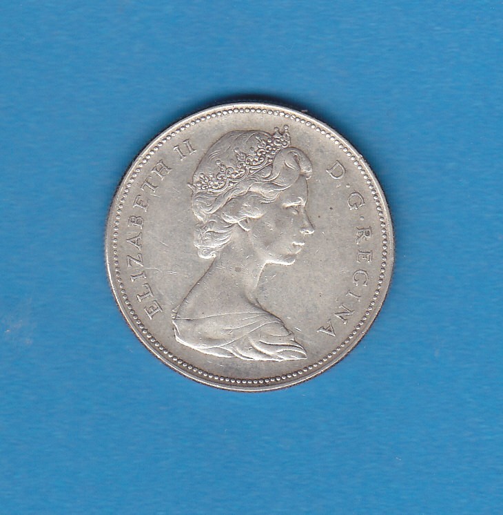 1966 Canada Dollar Silver Coin