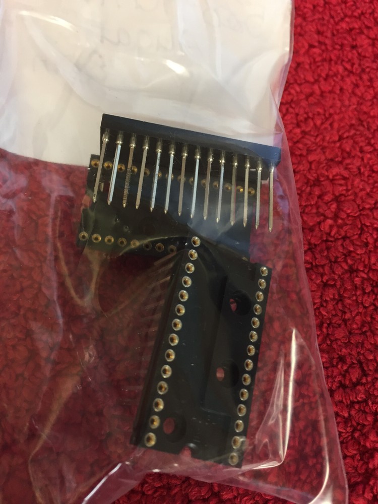 528-ag11f AUGAT 28 PIN IC SOCKET 3 PCS