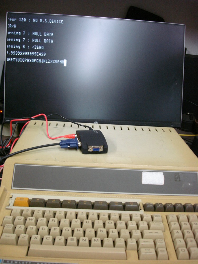 RARE!  Vintage Hewlett Packard 86B Computer HP 86B