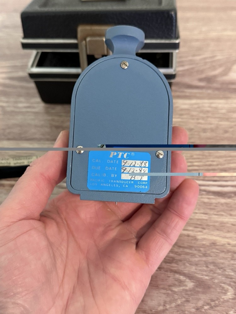 PTC Instruments Model: 307L Type:D Durometer Serial #8408 In Case