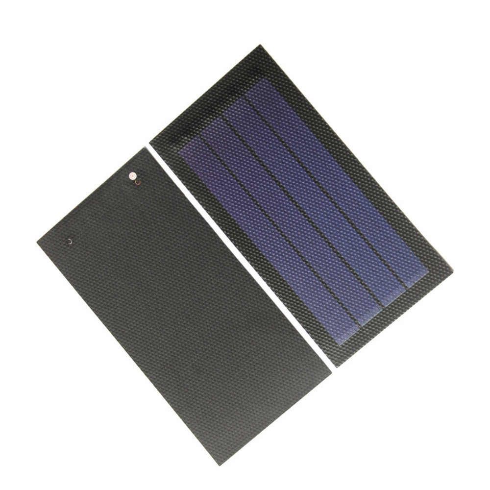 1W Flexible 6V Amorphous Silicon Solar Panel - Perfect For DIY Projects! New