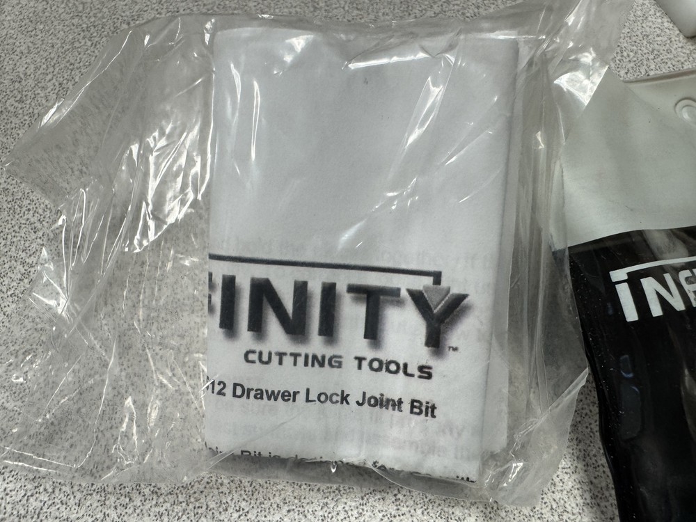 Lot of 2 Infinity Router Bits