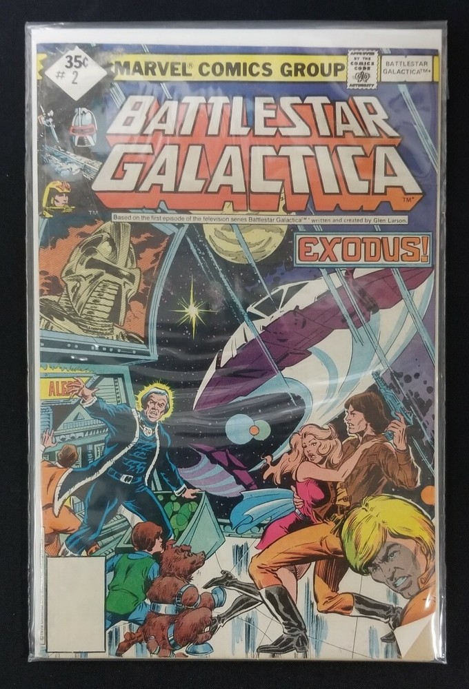 BATTLESTAR GALLACTICA Vol.1 No.2 April 1979 (Marvel) 🍒