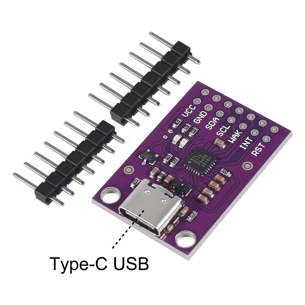 USB to I2C Adapter CP2112 Debug Board - 2 Pack Type-C Connection