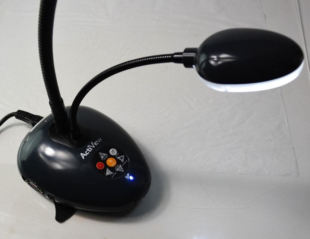 PROMETHEAN Actiview AV322 Classroom Overhead Camera Visual Screen Presenter USB