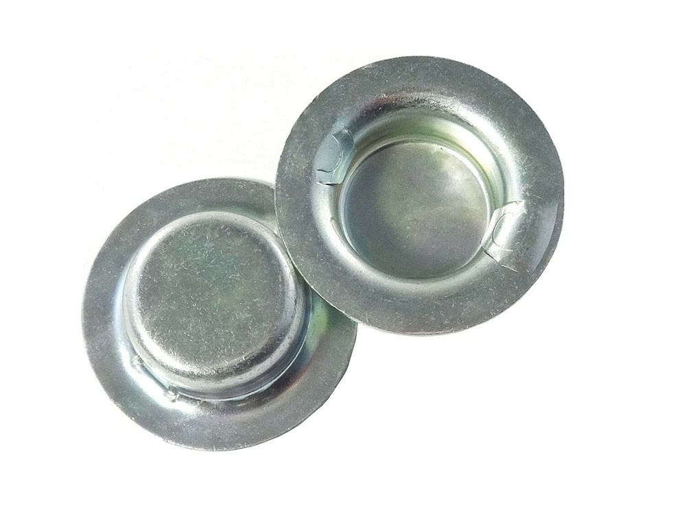 2 Pack, 5/8" Push On, Pal Cap Nuts, Roller Shafts - Cap Nut - Wheel Retainers