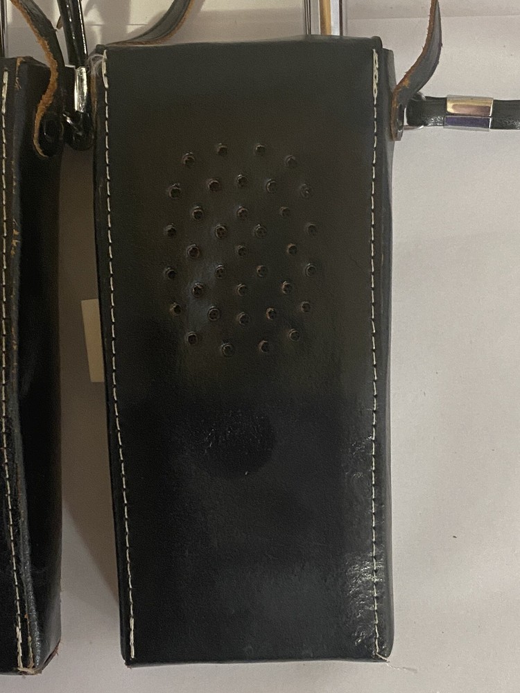 Pair Drexel 7-Transistor Transceiver with Cases - Working