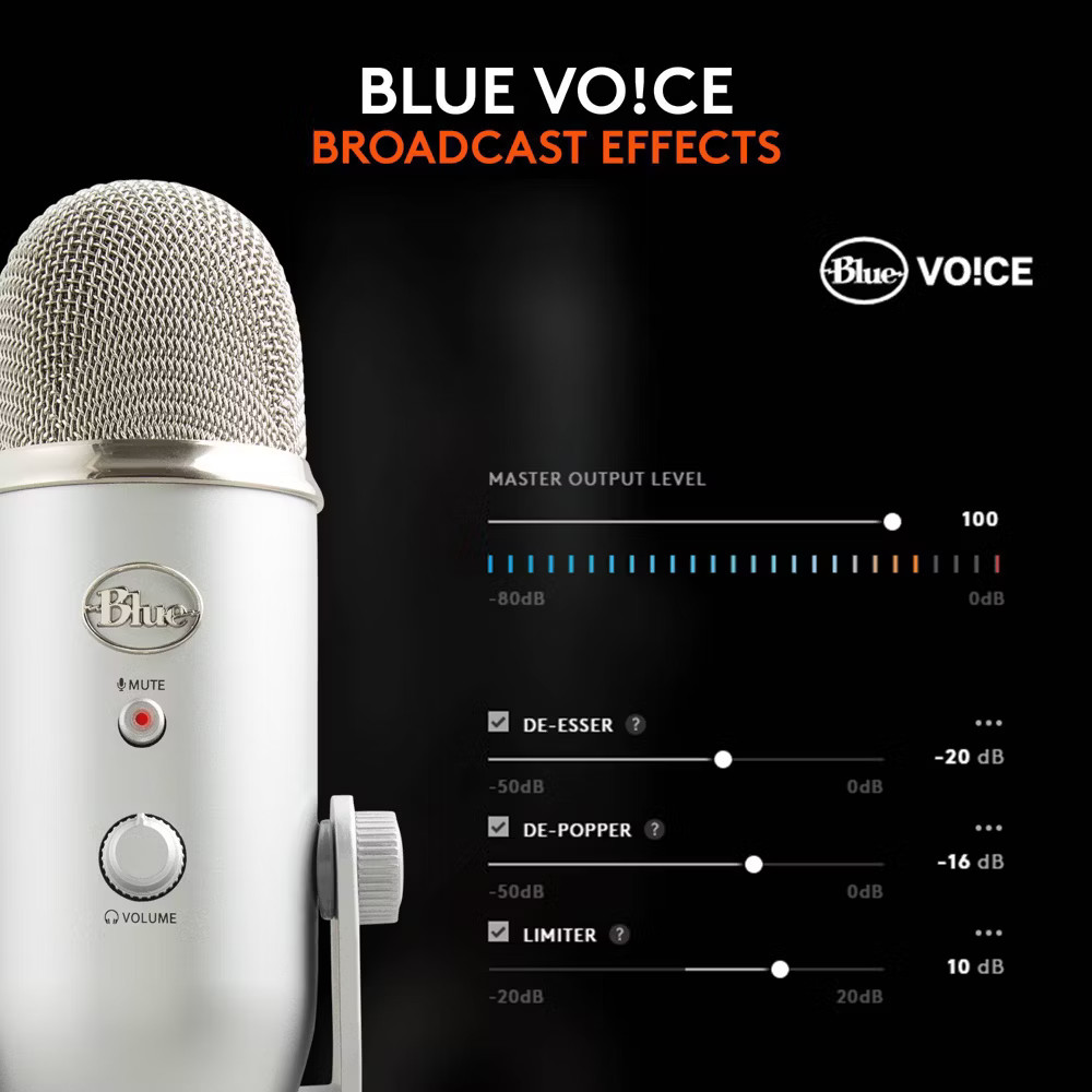 Blue Microphone - Yeti Silver
