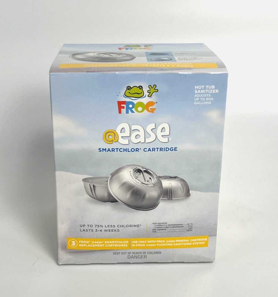 [NEW] (FR0G® @ease® Floating, SmartChlor® Replacement Cartridges, 3 pack