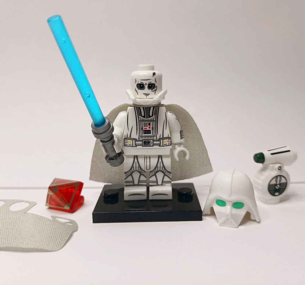 White Darth Vader Minifig