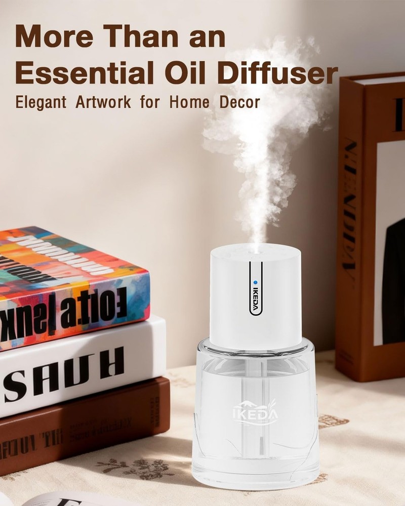 Smart Car Aroma Diffuser | 100ml Essential Oil Diffuser with Lavender Scent |...