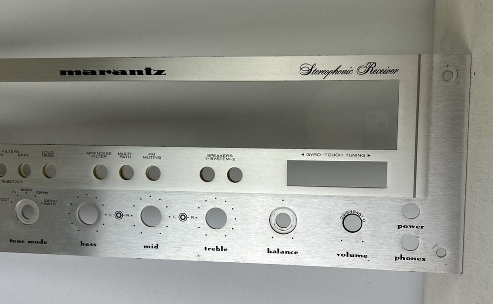 MARANTZ 2330b RECEIVER FACEPLATE ORIGINAL
