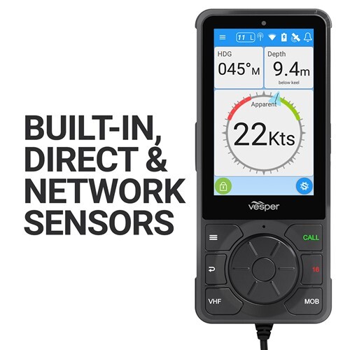 VESPER CORTEX H1 TETHERED HANDSET 010-02816-00