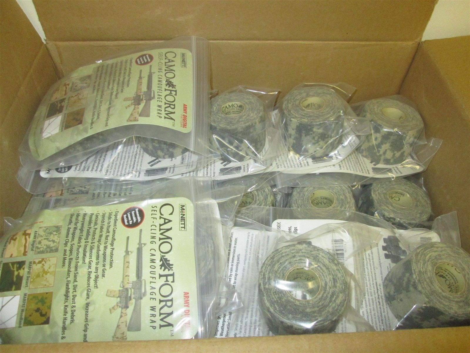 McNett Tactical Camo Form Protective Camouflage Wrap ACU First Aid Gun Hunt Camp