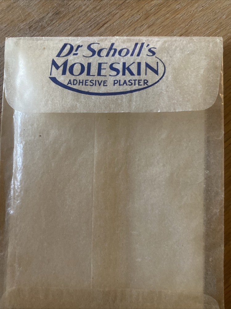 Vintage Dr Scroll’s Moleskin Patch 3”x4”